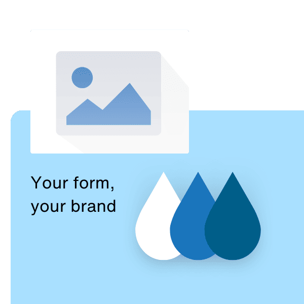 Forms with your brand CI